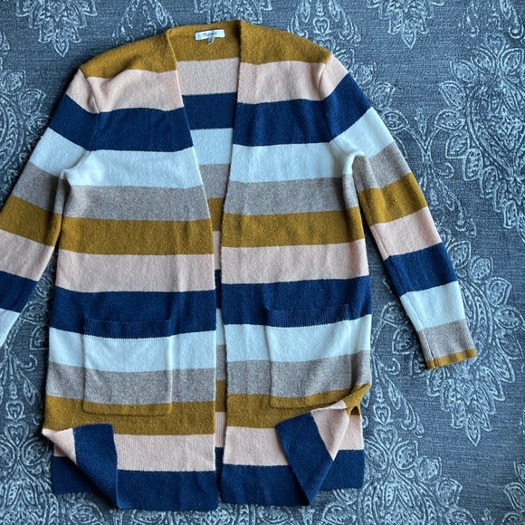 Madewell Kent Stripe Cardigan Sweater Size XS - Picture 5 of 11